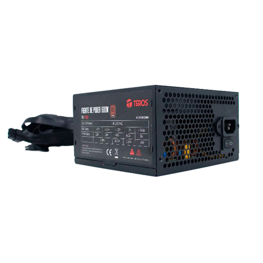 Teros TE7160, 600W, 80 Plus Bronze, 100V - 240VAC | Fuente de alimentación CERTIFICADA