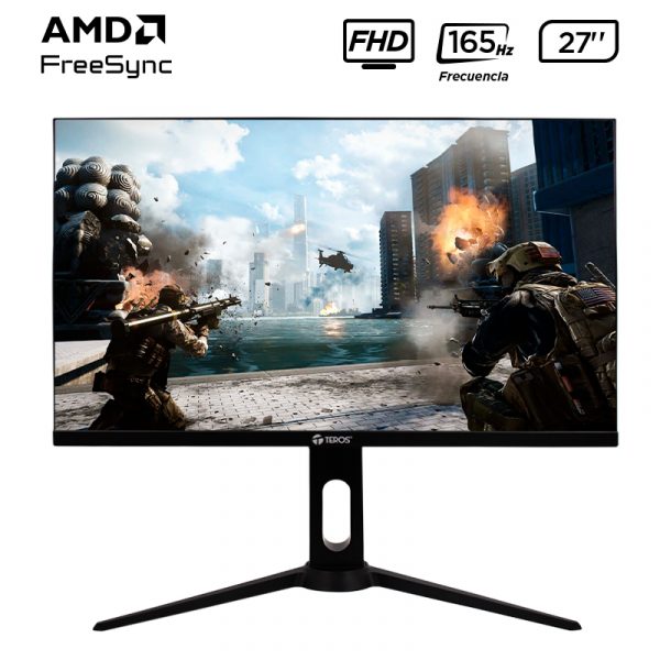 Monitor plano gaming TEROS TE-2474G, 24.5″ FHD IPS, 180Hz, 1 ms, HDMI, DP