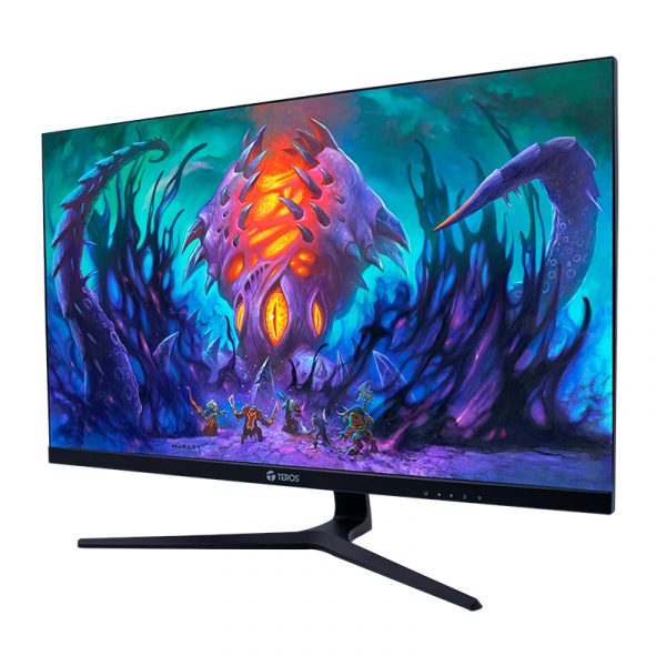 Monitor plano gaming TEROS TE-2769G, 27″ QHD IPS flat, 180 Hz, 1ms, HDMI, DP, Audio