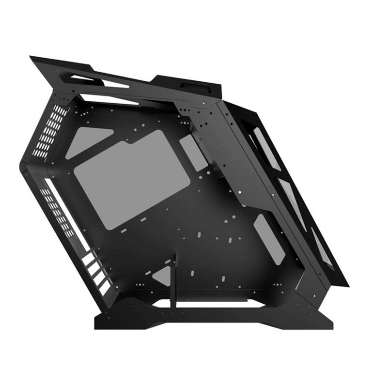 Case gamer TEROS TE-1312G, Mid Tower, USB 3.0 / USB 2.0, audio, ventilador ARGB, negro