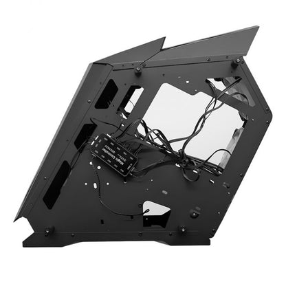 Case gamer TEROS TE-1314G, Mid Tower, USB 3.0 / USB 2.0, audio, ventilador ARGB, negro