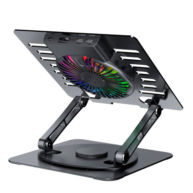 Cooler TEROS TE-7132N, compatible con notebooks de hasta 15.6″, 1 fan de 11 cm