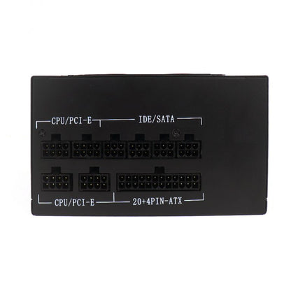 Fuente de alimentación TEROS TE-7175, ATX, 750W, 80 Plus Gold, 100V-240VAC, CERTIFICADA